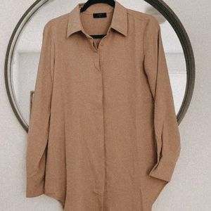 NWOT Tan Tunic